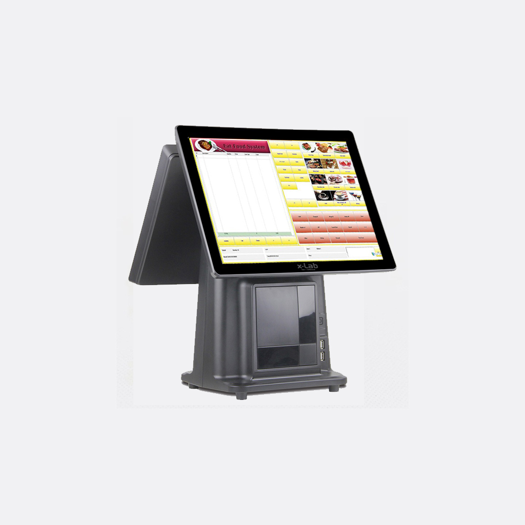 xLab POS Terminal XL-PT15, 15&quot; LCD Touch Screen, i5, Black