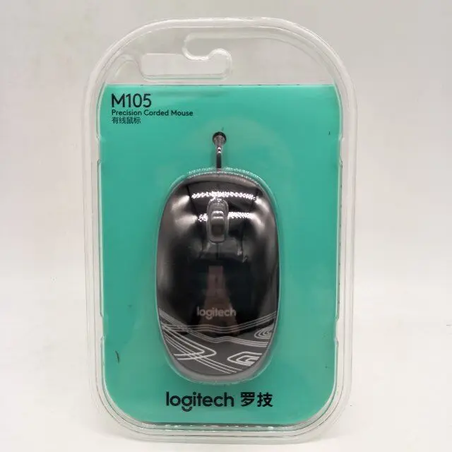 Logitech M-105 Wired Optical Mouse