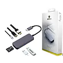 Micropack Flash 8 MDC-8HERO-GY8 Multi USB-C Adapter-Grey