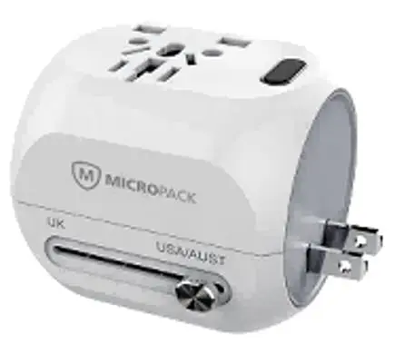 Micropack MTA-218 Worldwide Travel Adapter