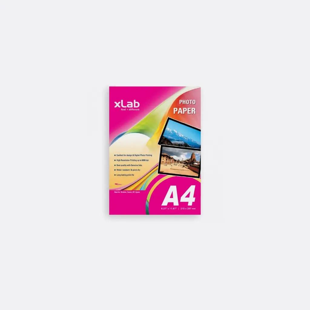 xLab A4-XLGMSM-260 Paper Satin Multi Economy