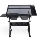 Height Adjustable Drawing Table Desk