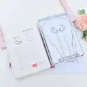 Simple Style Bluetooth Earphones with Neckband (White)