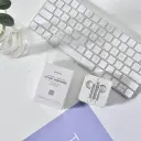 Stylish Earphones (Silver)