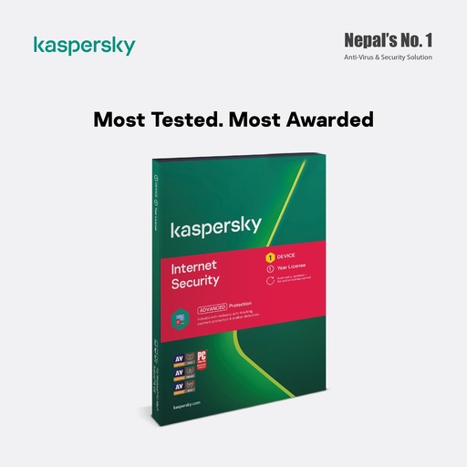 [KIS -1U, 1Y, 1K - ESD] Kaspersky Internet Security - 1D, 1Y, 1Key - ESD